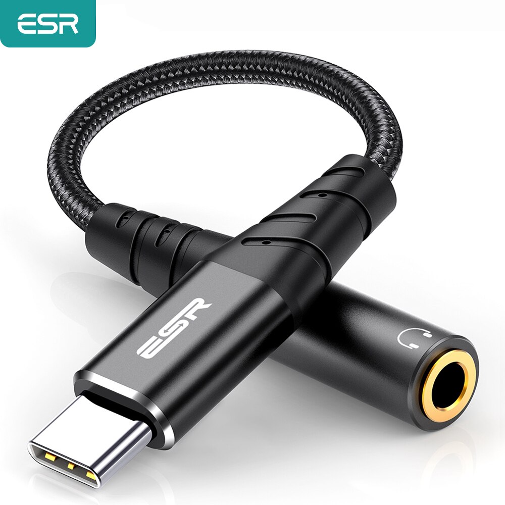ESR-USB C to 3.5mm AUX  Ÿ C 3.5   ..